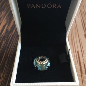 Pandora blue bead. Absolutely beautiful